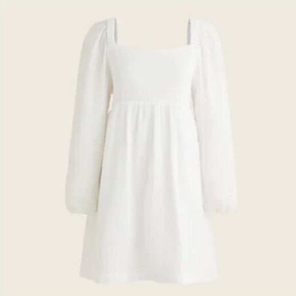 J Crew Square Neck Soft Gauze Dress NWT - Picture 2 of 10